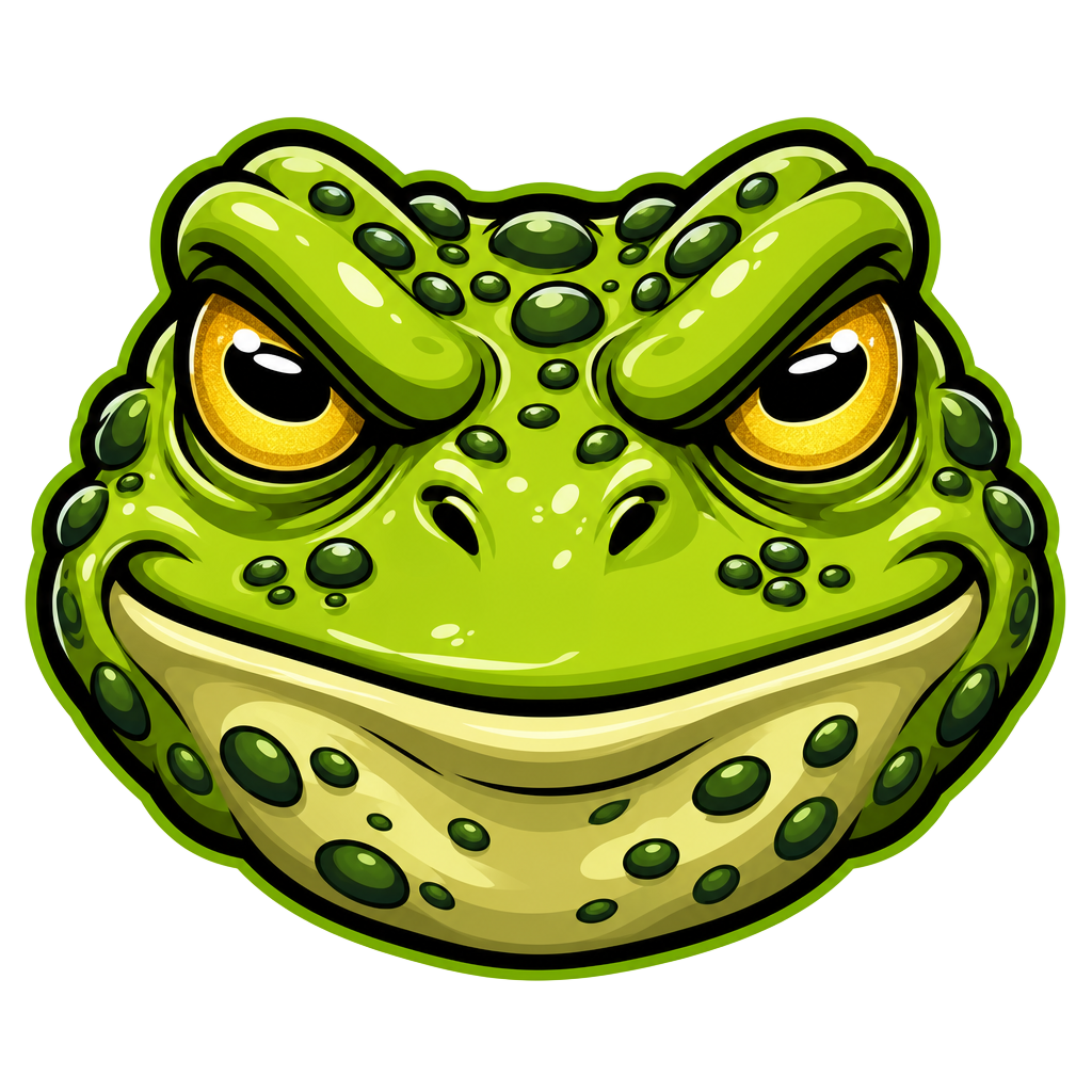 TOAD mascot logo